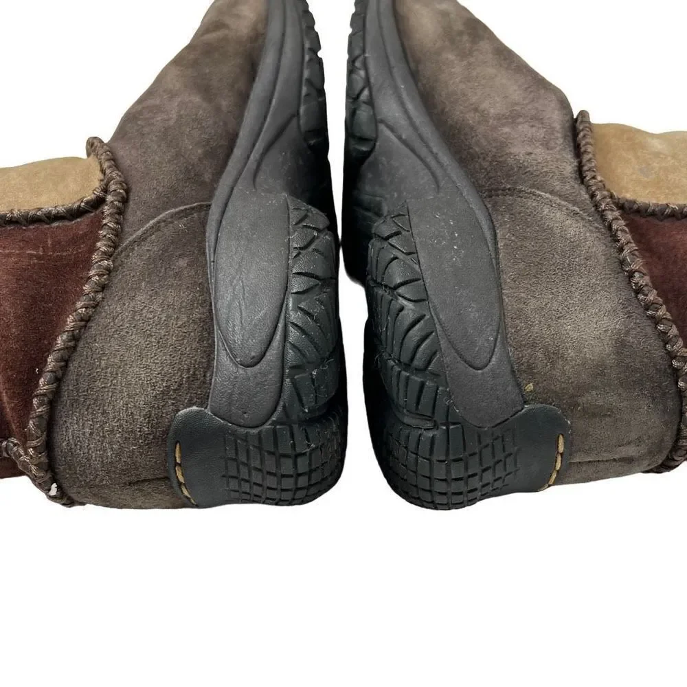 Merrell encore stitch high express fur lined suede boots size 8